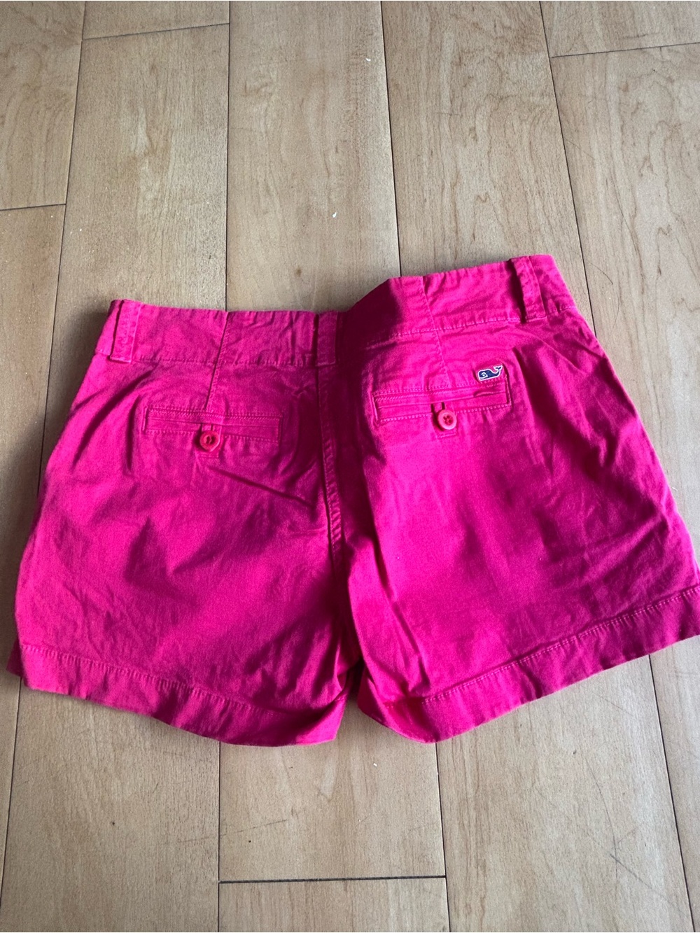 Vineyard Vibes Bright Pink Women's Casual Shorts size 4 - Picture 2 of 3